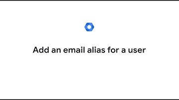 Add an email alias for a user