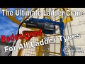 The Ultimate Custom Ladder Crane Redesigned For All Situations Under $275