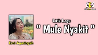 Download Lagu Mule Nyakit Erni Ayuningsih - Lirik Lagu MP3