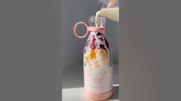 Personal Travel Blender Fresh Juice🩷 Link in Bio!#blender #mixer #fresh #fruit #refreshing #healthy