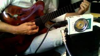 Jazz tone with a Marlboro Menthol Guitar Amp & Moffa guitar