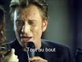 Johnny Hallyday & Isabelle Boulay - Tout au bout de nos peines (+ Paroles) (yanjerdu26)
