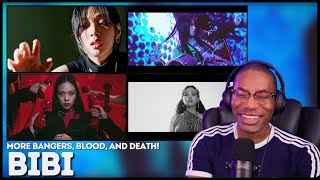 BIBI | 'JOTTO', 'Motospeed 24', 'Blade', 'The Weekend' MV REACTION | More bangers, blood and death!!