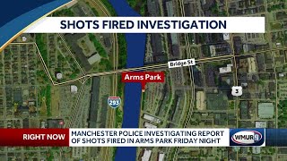 Police investigating report of shots fired in Arms Park