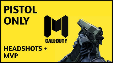 Call Of Duty Mobile | Using only Pistol + Headshots + MVP (TeamDeathMatch)