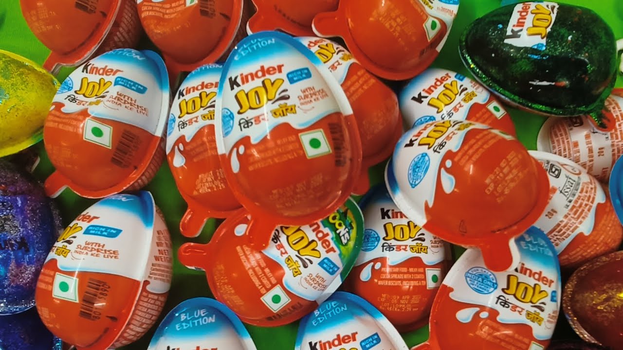 Kinder Surprising Egg Adventure Kinder Satisfying Video Asmr Satisfying Candy Kinder Youtube