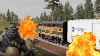 Monster vs train BeamNG Drive Funny video Cartoon #vfxicecream#funtooztv#