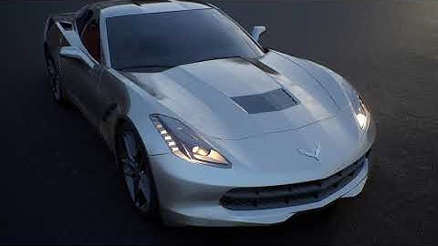 Chevrolet Corvette Unreal Engine