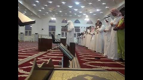 تلاوة مؤثر للشيخ مصطفى البلوشي من سورتي الشرح و الكوثر من صلاة المغرب (١٤٤٠/١٢/٤)