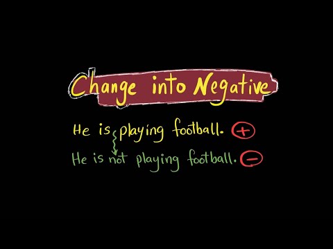 Negative Form in