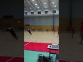 パパのハンドボール練習
