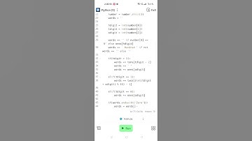 python program to convert number into words 😀😃@CrazyXYZ #python #program #replit #codes