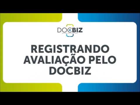 Docbiz | Registrando avaliação pelo docbiz