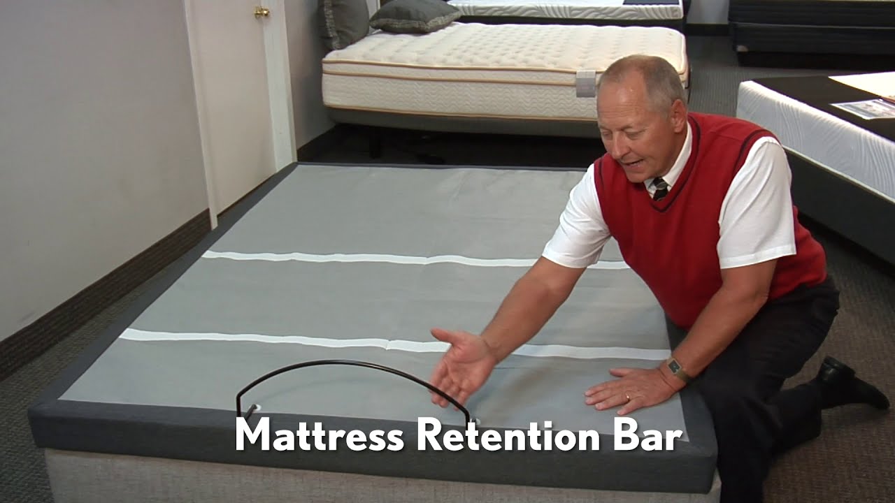 Leggett & Platt's Adjustable Bases Have Micro Hook Retention & Retainer Bar.