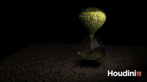 Houdini Hourglass VFX