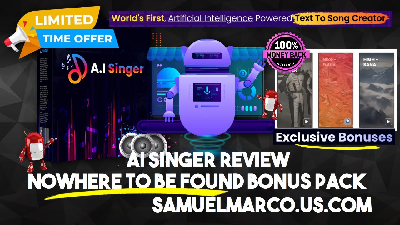 🎵 AI Singer Review 📢 Transform Txt to Songs with AI Singer | AI Singer OTO & Demo 💡