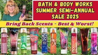 Bath & Body Works Semi-Annual Sale Bring Back Scents - Best & Worst