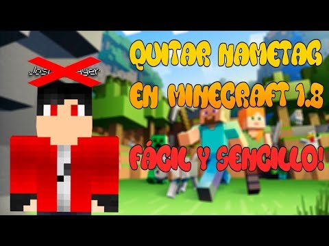 Como Quitar El Nametag De Minecraft Minecraft Java 1 8 Y 1 12 Joshmaplayer By Joshmaplayer