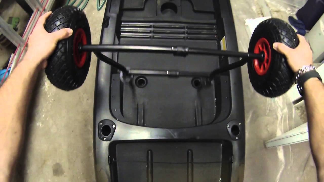 Ascend Kayak Cart Modification 