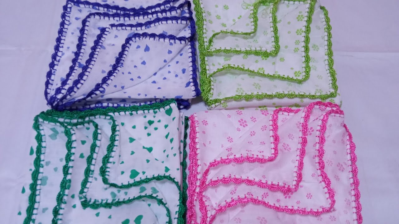 فولارات بالكروشي / بثوب حياتي مزوق و بألوان زاهية