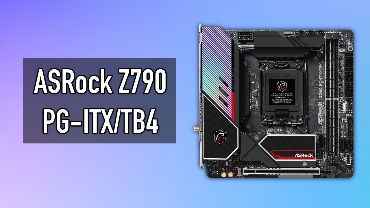 Unboxing ASRock Z790 PG-ITX/TB4 [Features & Specs Overview]
