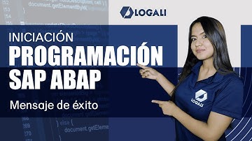 Curso Programación ABAP Iniciación - Mensaje de éxito