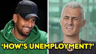 Nick Kyrgios HITS BACK At Bernard Tomic..