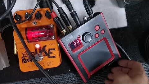 vox trikefuzz + korg kp2