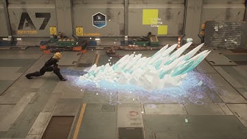Magic Ice Attack | UE5 Niagara VFX
