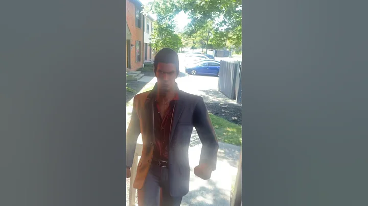 POV: Kiryu Kazuma is REAL?! 😱