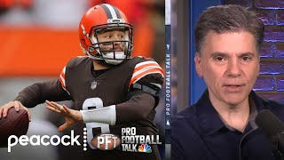 Should Cleveland Browns be playing Keenum over Baker Mayfield | Pro Football Talk | NBC Sports
