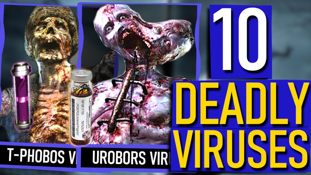 Resident Evil 10 Deadliest Viruses That Killed The Most People Youtube