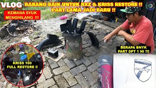 SETEL KAN PART RESTORE RXZ \u0026 KRISS | KEMANA AKU MENGHILANG | PREMIUM DASHBOARD SPRAY GOX 7 |