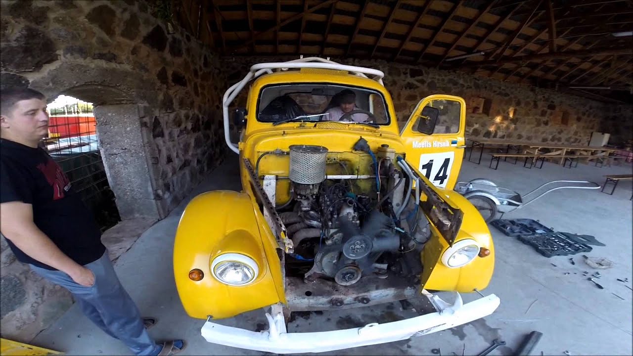 Rally Estonia 2014 eel: Esimene mootori käivitus