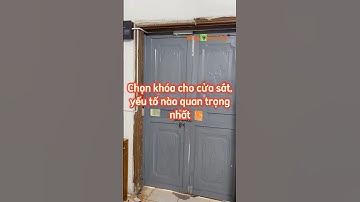 Khóa vân tay cửa sắt VS027H2 – giải pháp chuyên gia dành cho cửa sắt| Thế Giới Vân Tay