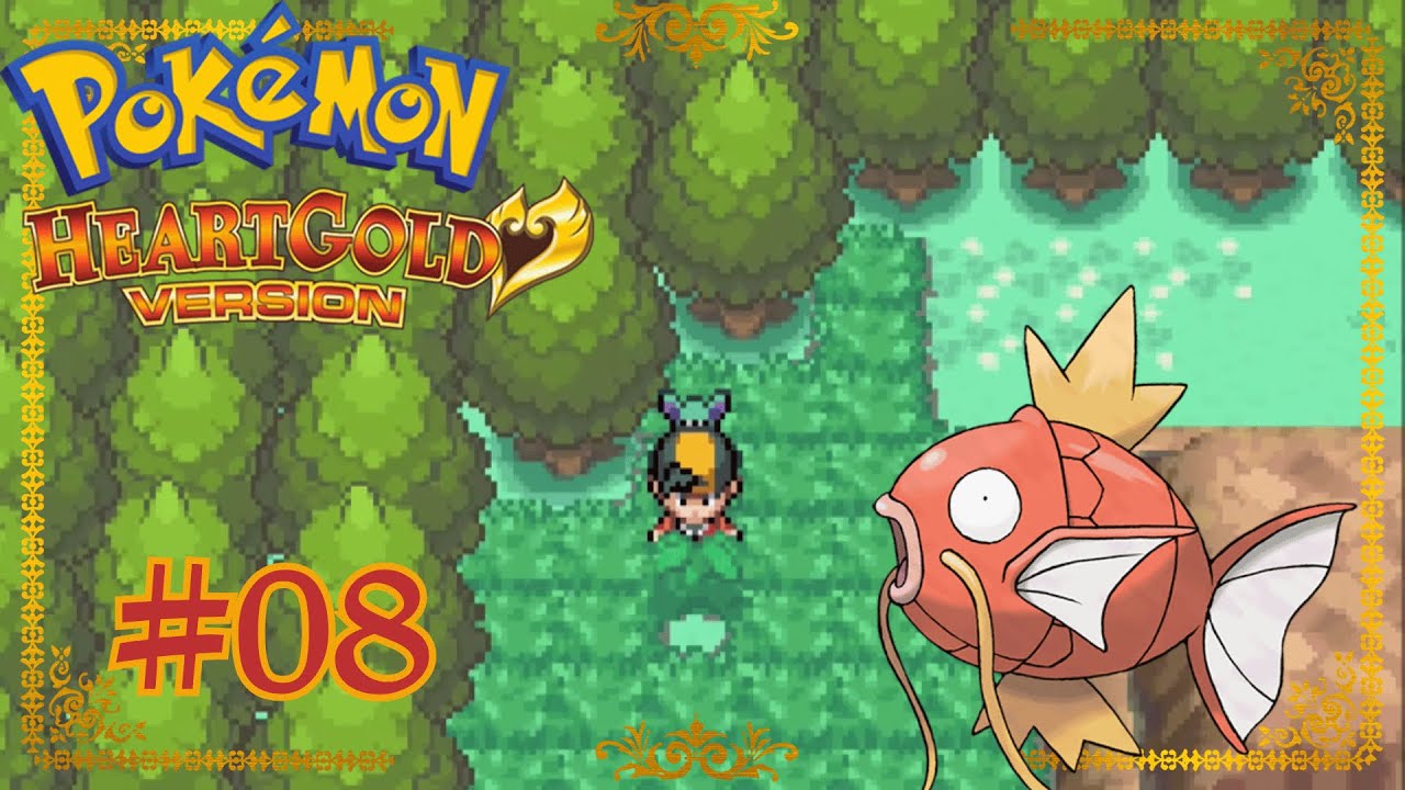 Let's Play Pokemon HeartGold Episode 8: Road to Azalea Town - YouTube