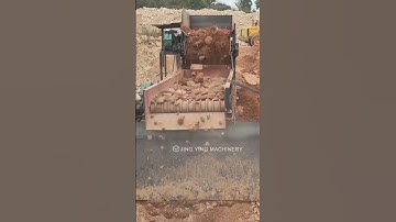 Customer feedback site of mud and stone separator machine #mud #sand #stone #separator #jycrusher