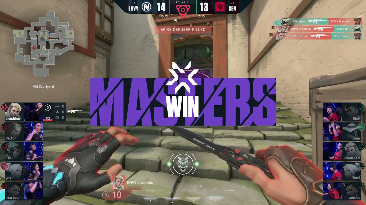 Envy crashies INSANE CLUTCH In OVERTIME!  (Valorant Berlin Masters) 