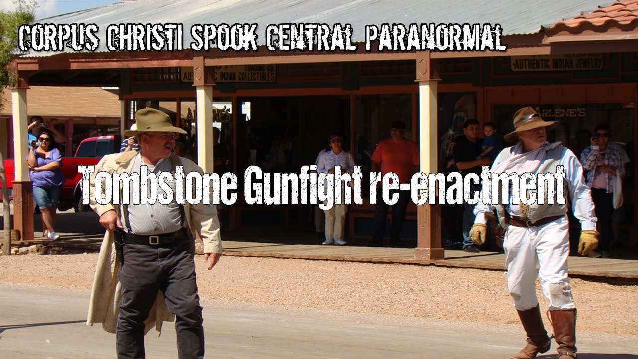 Streets of Tombstone Gunfight reenactment Tombstone, Arizona YouTube
