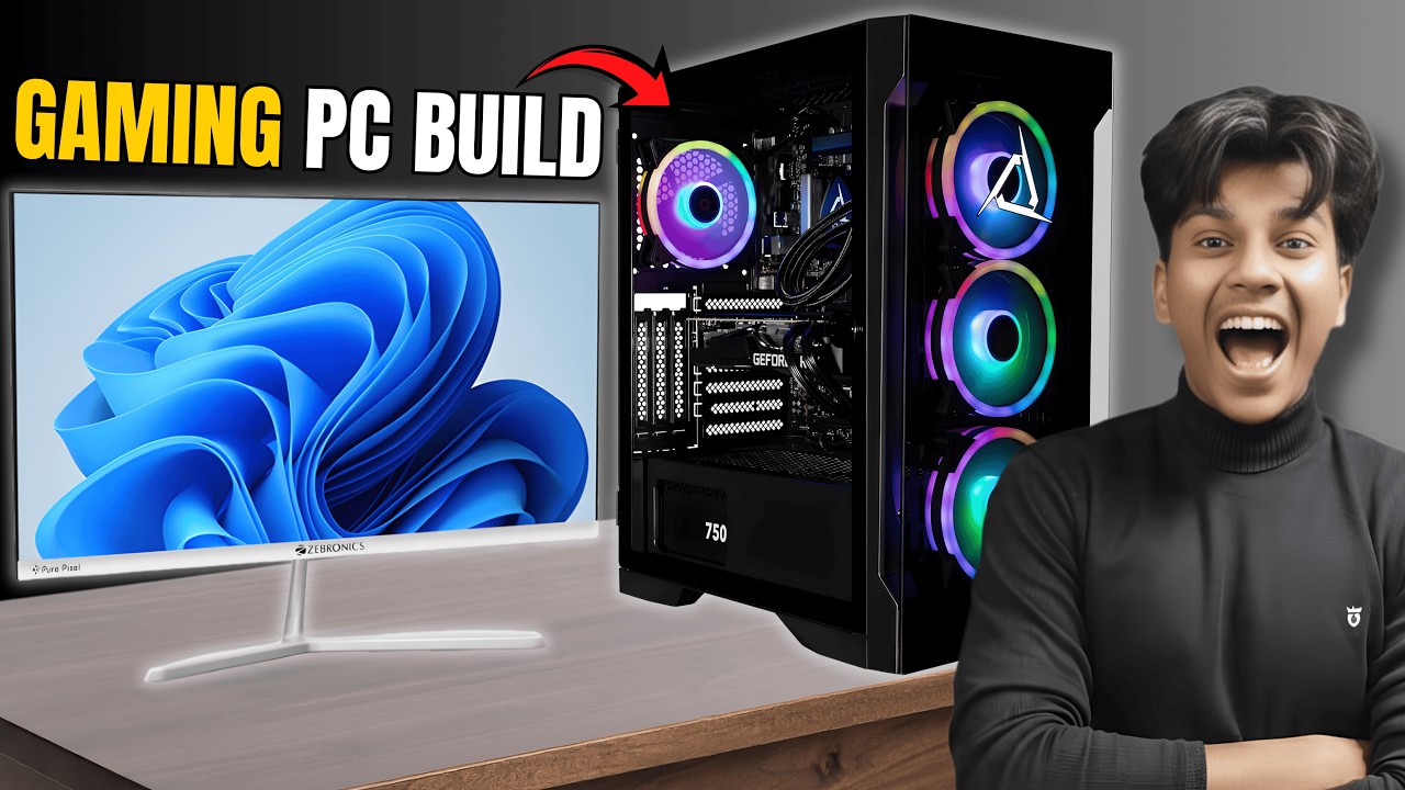 I Built a CHEAP Gaming PC 😱 | i3 8100 + GTX 1050 Ti - YouTube