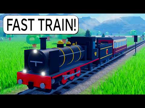 I Drive FASTEST STREAM Train on Roblox BUT I Hit a PARKED CAR