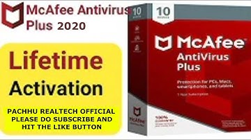 How to install McAfee Antivurus premium for free |  McAfee ANTIVIRUS FREE FOR LIFETIME | 2020