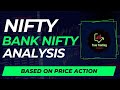 Nifty Banknifty Analysis | Best setup for Tuesday Opening | Price Action Trading.