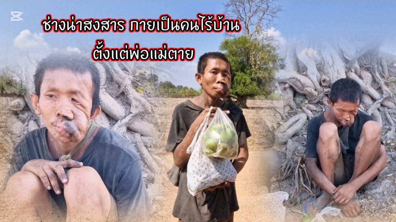 ช่างน่าสงสารกลายเป็นคนไร้บ้านตั้งแต่พ่อแม่ตาย ชีวิตไร้ที่พึ่ง 24 กุมภาพันธ์ ค.ศ. 2026