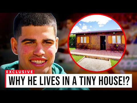 Carlos Alcaraz JUST REVEALED His INSANE Tiny House