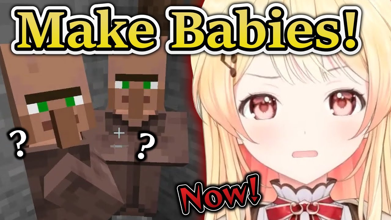 Kanade's Hilarious Yelling at Villagers to Breed【Hololive JP】( ENG SUB )