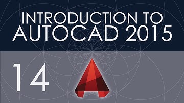 Intro to AutoCAD 2015 - 14 - Tables