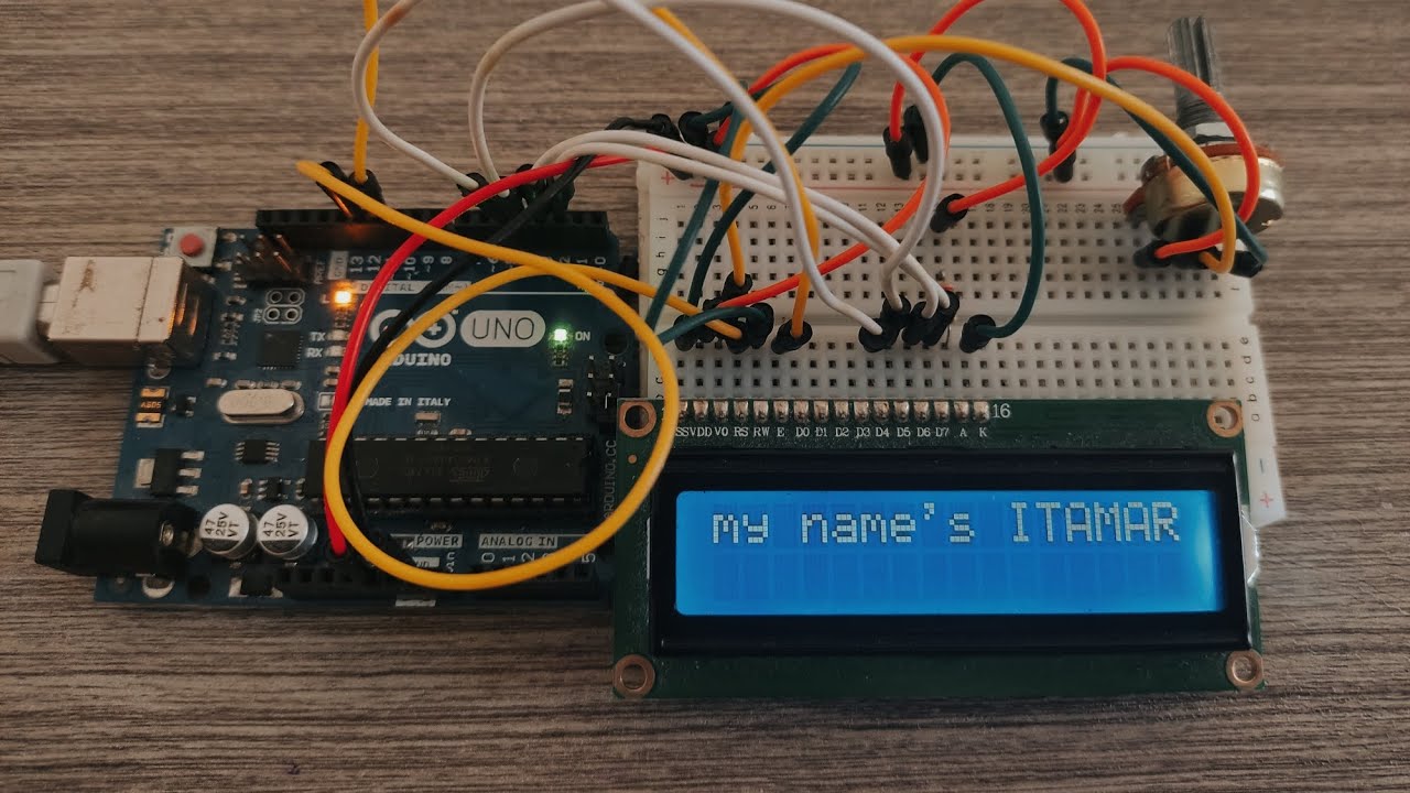 How to Set Up and Program an LCD with Arduino Uno #arduino #lcd - YouTube