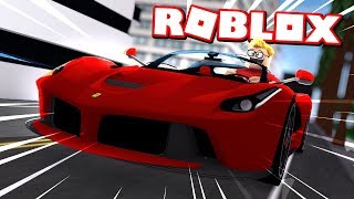 In today's ROBLOX video I buy my first SUPERCAR in Roblox Vehicle S...