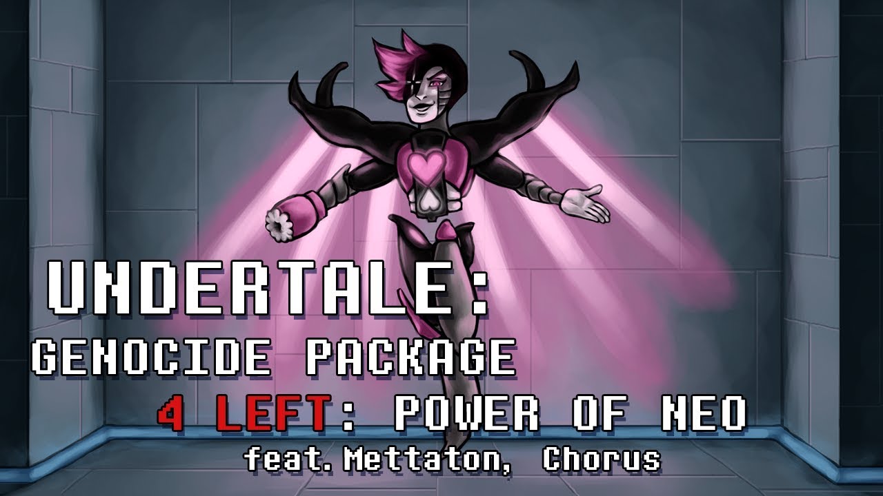 Undertale Genocide Package Power Of Neo Youtube 